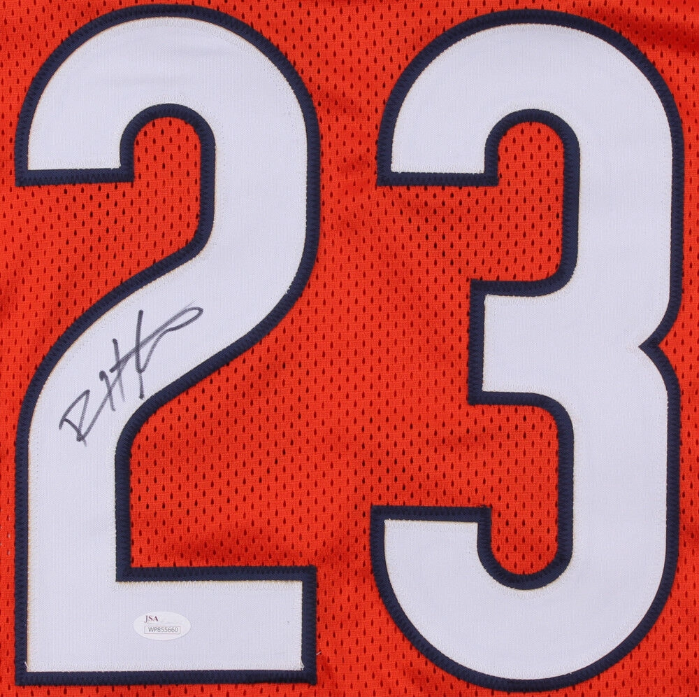 Devin Hester Signed Chicago Bears Orange Jersey (JSA COA) All Time Return Leader