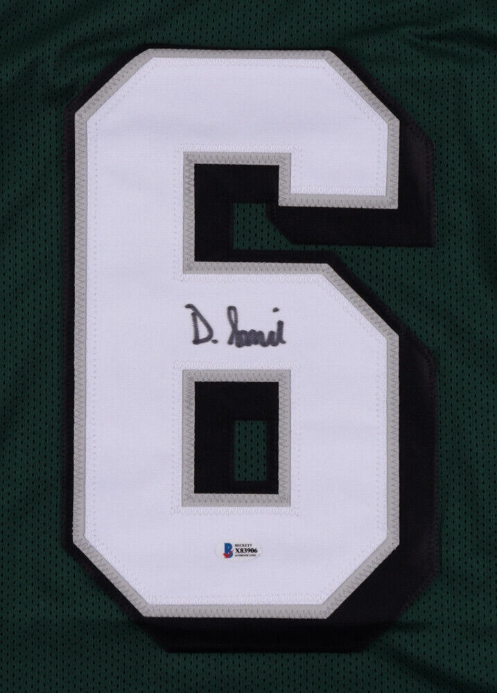 DeVonta Smith Signed Philadelphia Eagles Jersey (Beckett COA) 2021 1st Rd Pk WR