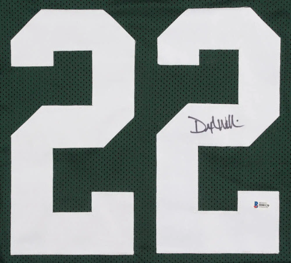 Dexter Williams Signed Green Bay Packers Jersey (Beckett COA) 2019 Draft Pick RB