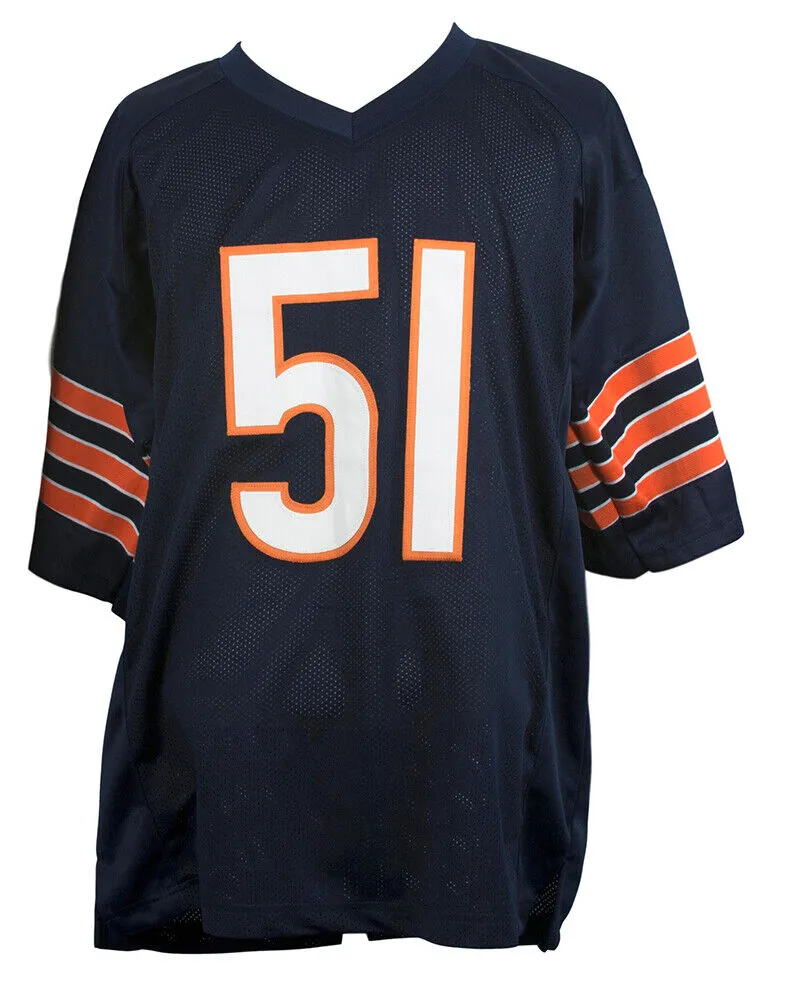 Dick Butkus Signed Chicago Bears Jersey (Beckett COA) 8Pro Bowl (19651972)