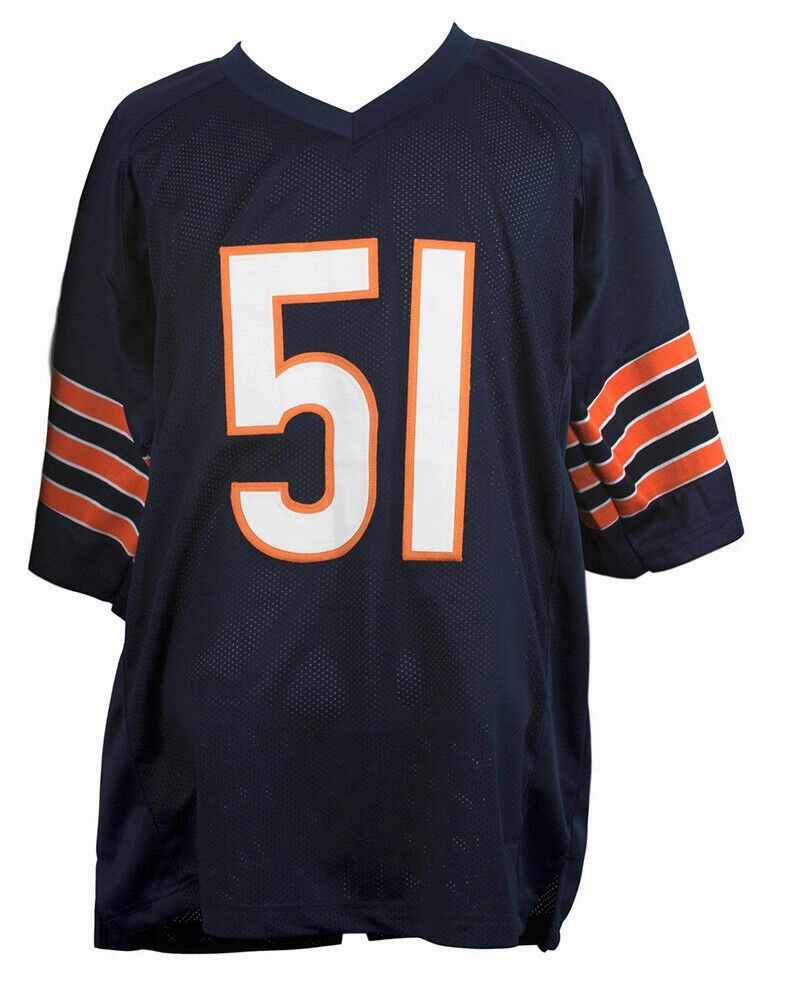Dick Butkus Signed Chicago Bears Jersey (Beckett COA) 8Pro Bowl (19651972)