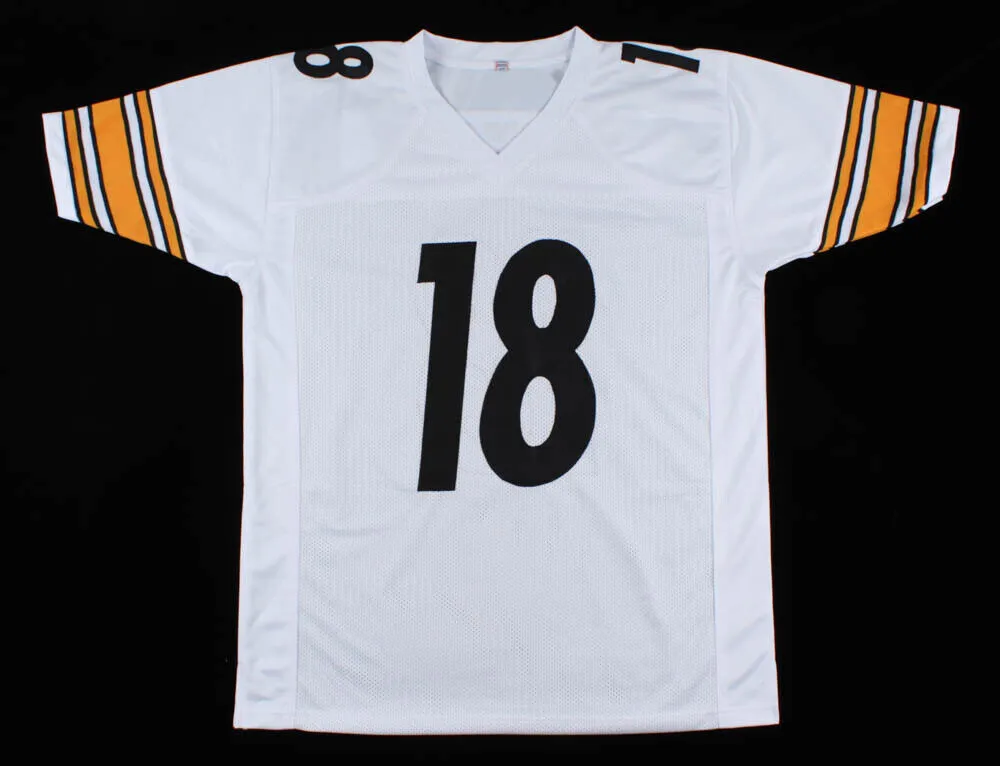 Diontae Johnson Signed Steeler Jersey Beckett/ Pittsburgh Starting Wide Receiver