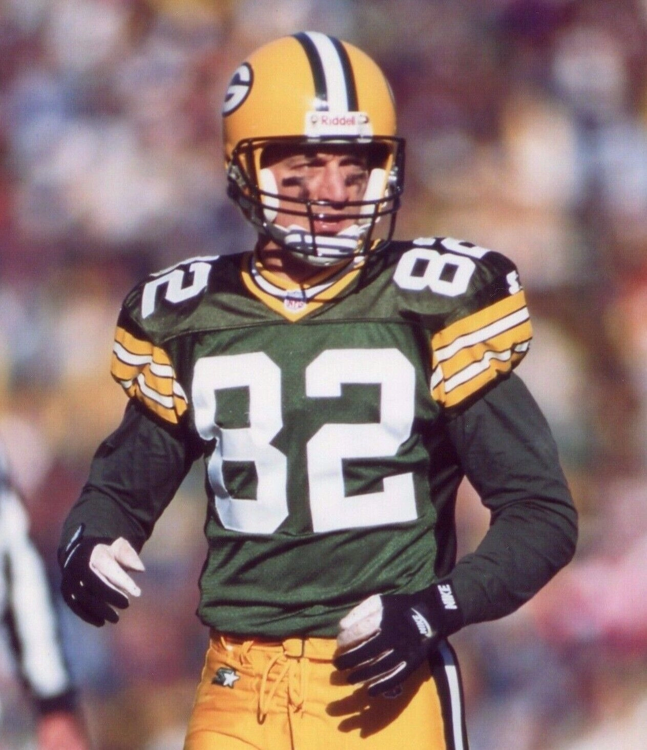 Don Beebe Signed Packers Jersey (JSA COA) Green Bay Super Bowl XXXI Champ W.R.