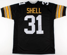 Donnie Shell Signed Pittsburgh Steelers Jersey (TSE COA) 4Super Bowl Champion