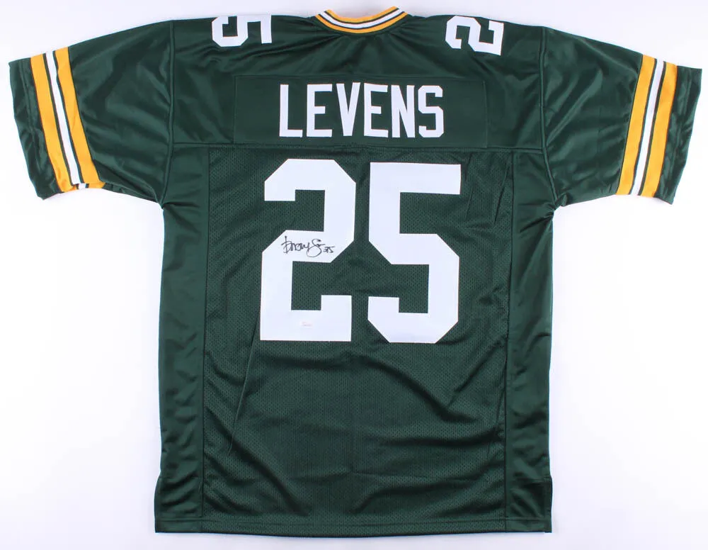 Dorsey Levens Signed Packers Jersey (JSA Holo) Green Bay Running Back 19942001
