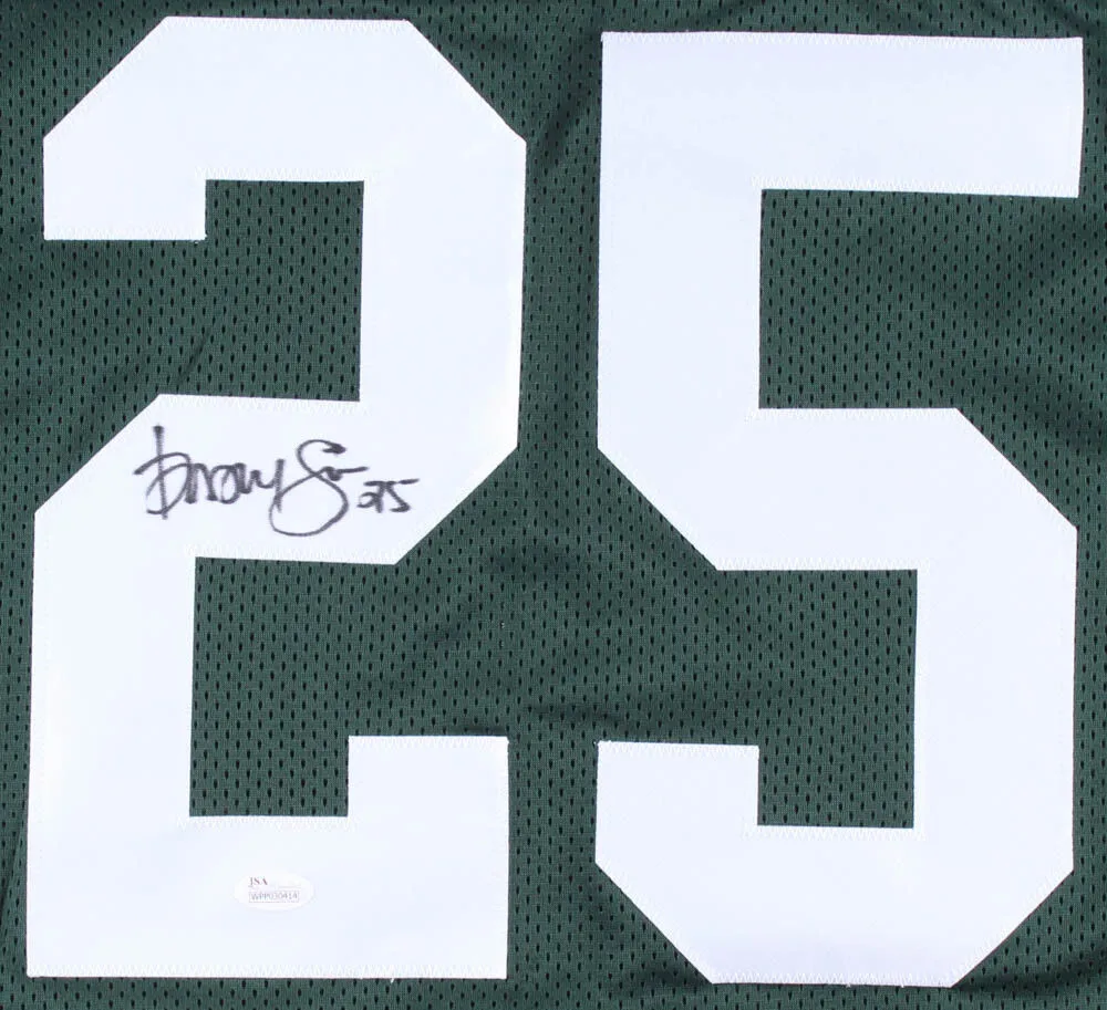 Dorsey Levens Signed Packers Jersey (JSA Holo) Green Bay Running Back 19942001