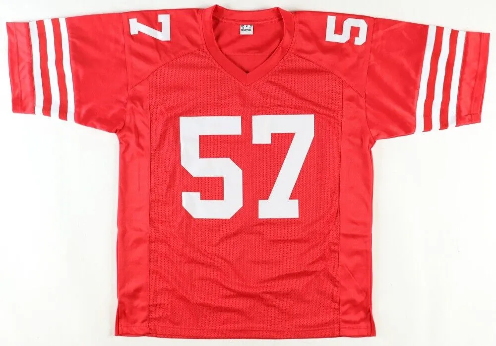 Dre Greenlaw Signed San Francisco 49ers Jersey (Beckett) All Pro Linebacker