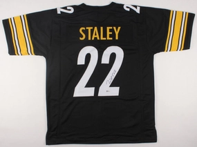 Duce Staley Signed Pittsburgh Steelers Jersey (Beckett) Super Bowl XL Champion