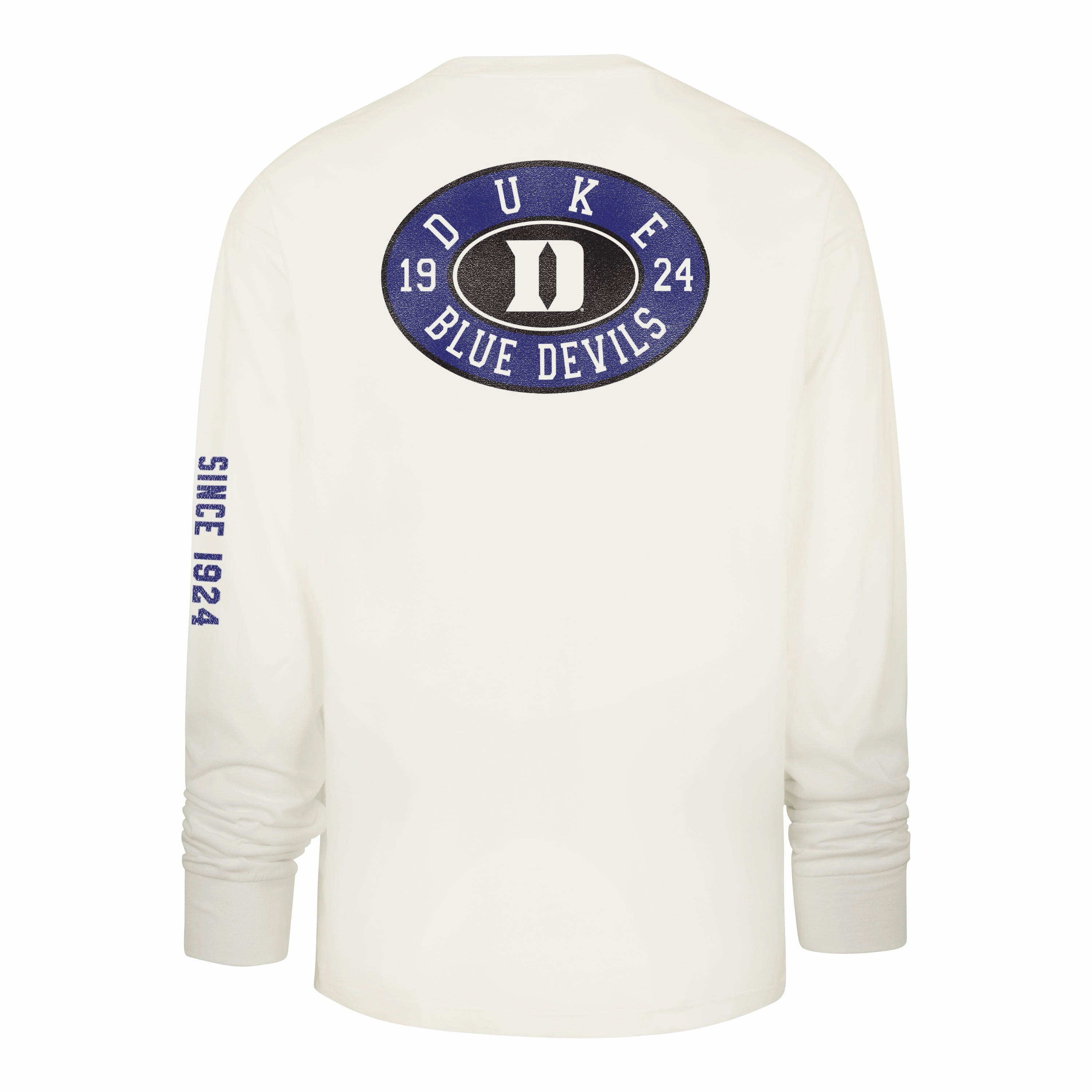 DUKE BLUE DEVILS TIDE SWEEP '47 MONTAUK FOUNDATION LONG SLEEVE TEE
