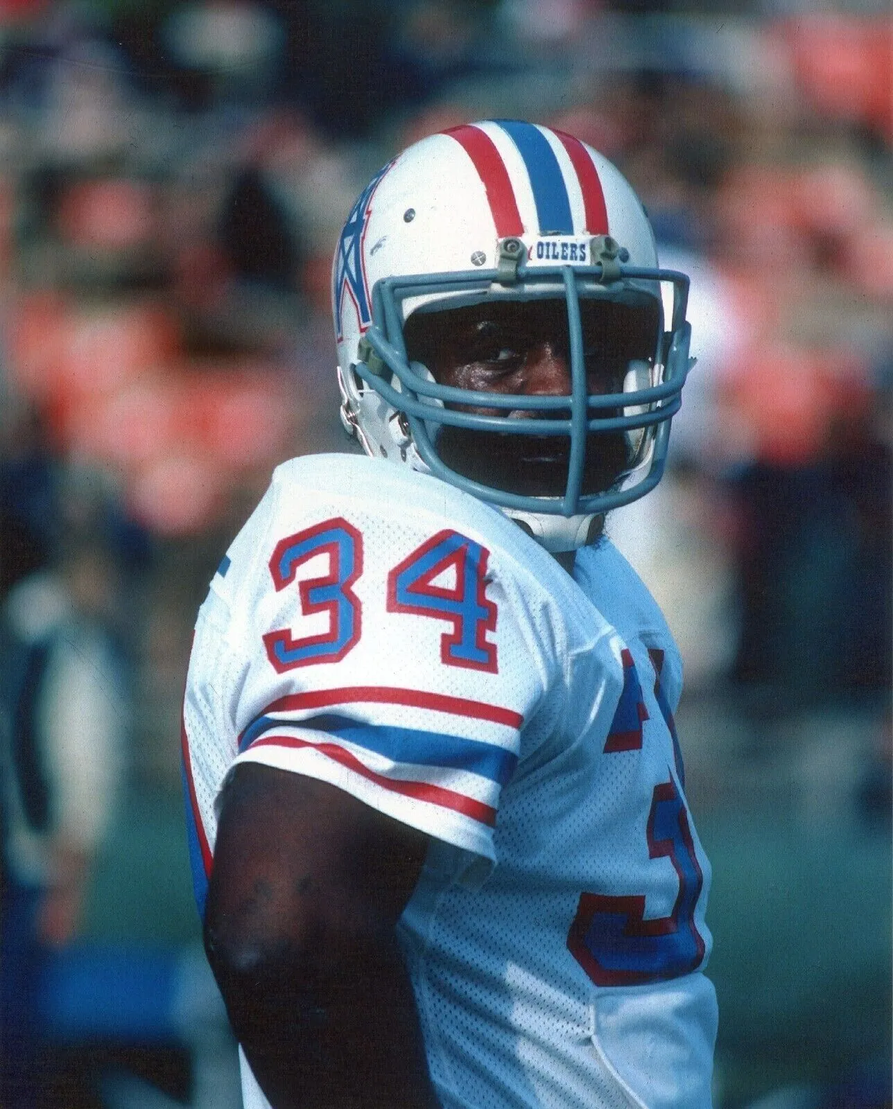 Earl Campbell Signed Houston Oilers Jersey (JSA COA) Hall of Fame Running Back