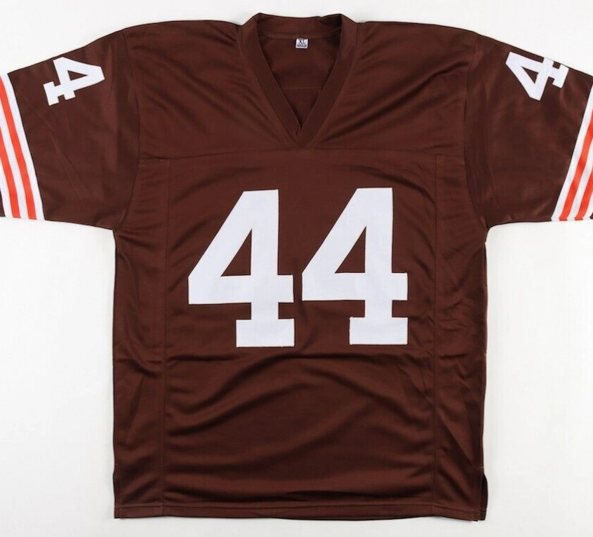Earnest Byner Signed Browns Jersey (JSA COA) 2Pro Bowl R.B. / 56 NFL T.D.'s