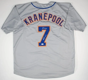 Ed Kranepool Signed New York Jersey "69 Champs" (JSA COA) 1969 Miracle Mets