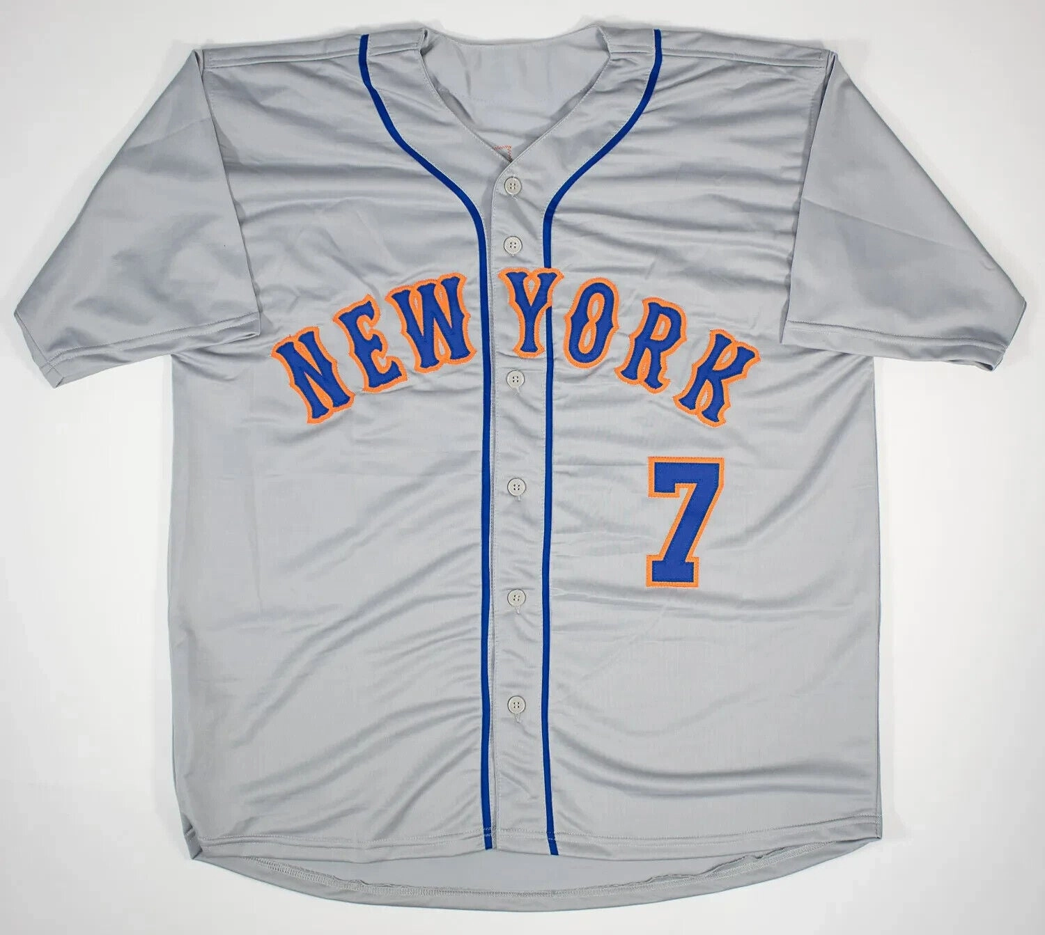 Ed Kranepool Signed New York Jersey "69 Champs" (JSA COA) 1969 Miracle Mets