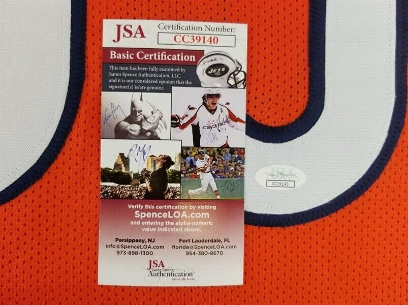 Eddie Jackson Signed Bears Jersey (JSA COA) Chicago 2017 4th Rd Pick / Bama D.B.