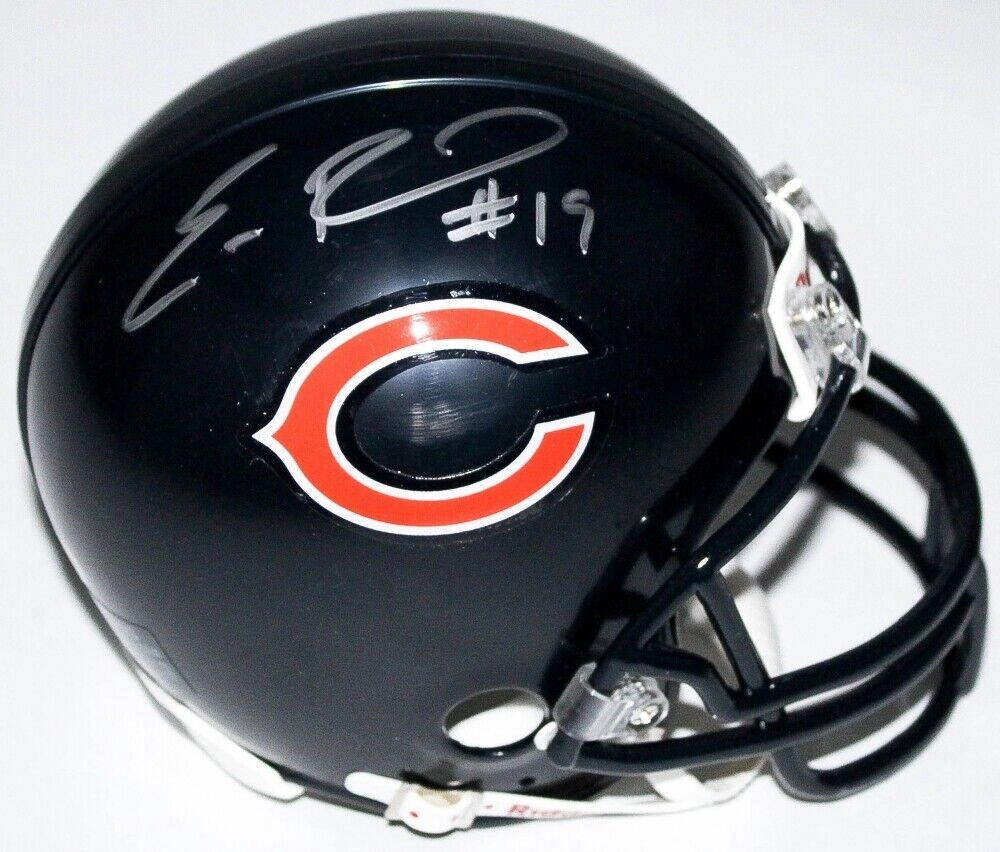 Eddie Royal Signed Chicago Bears Mini-Helmet  (Sideline Marketing) Wide Receiver
