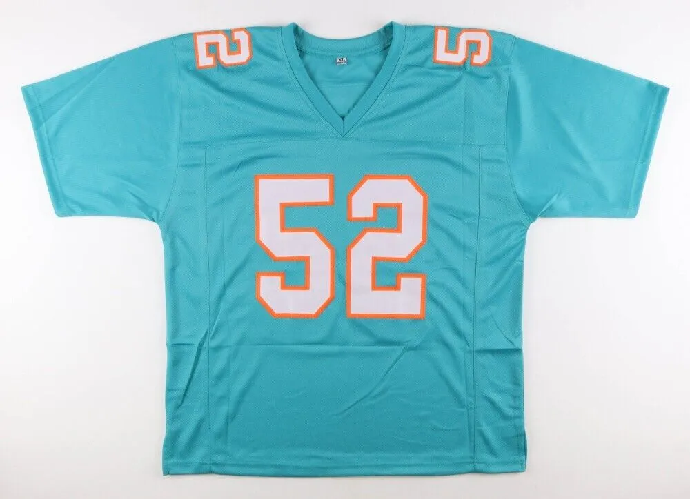 Elandon Roberts Signed Miami Dolphins Jersey (JSA COA) 2xSuper Bowl Champion L.B