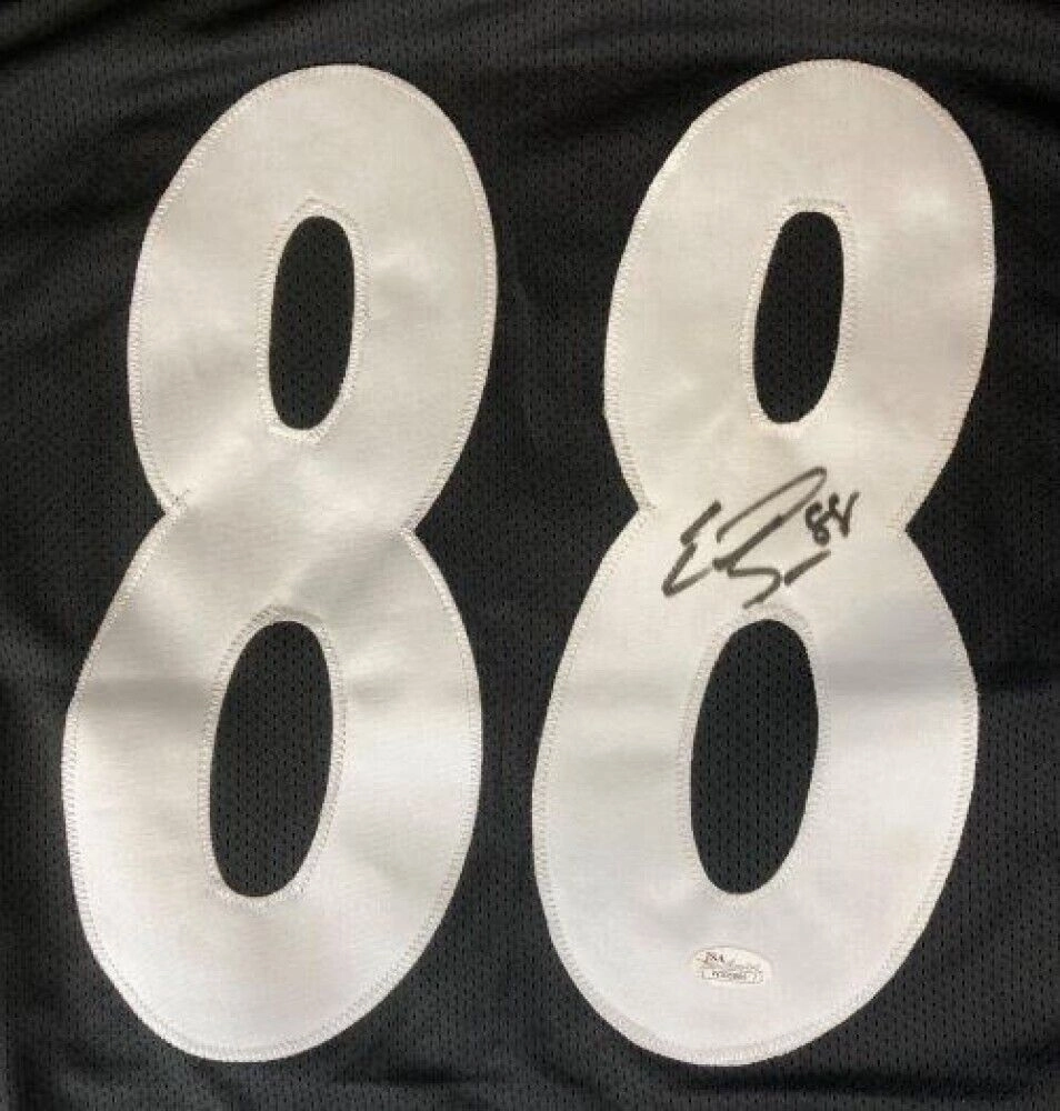 Emmanuel Sanders Signed Pittsburgh Steelers Jersey (JSA COA) 2xPro Bowl W.R.