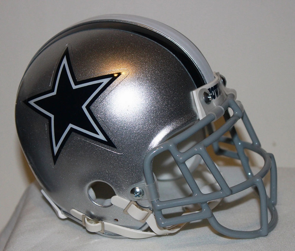 Emmitt Smith Dallas Cowboys Custom Mini Helmet