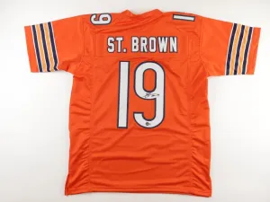Equanimeous St Brown Signed Chicago Bears Jersey (Beckett) Wide Receiver
