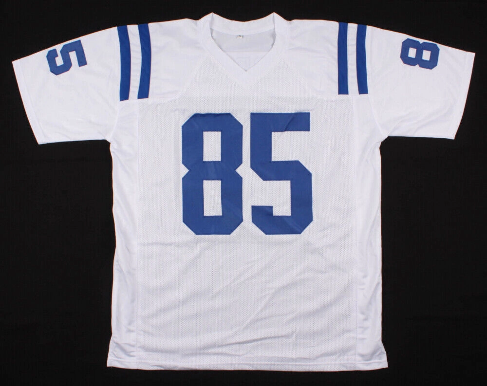 Eric Ebron Signed Indianapolis Colts Jersey (Beckett COA)   2018 Pro Bowl T.E.