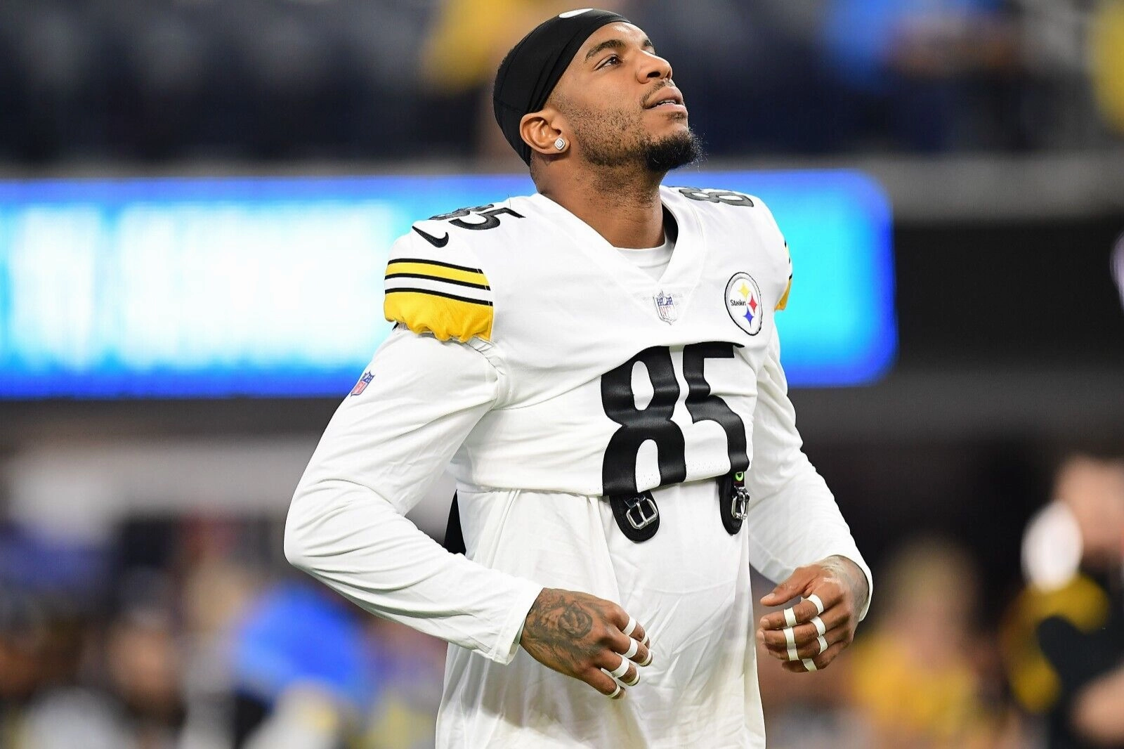 Eric Ebron Signed Pittsburgh Steelers Jersey (Beckett COA)   2018 Pro Bowl T E