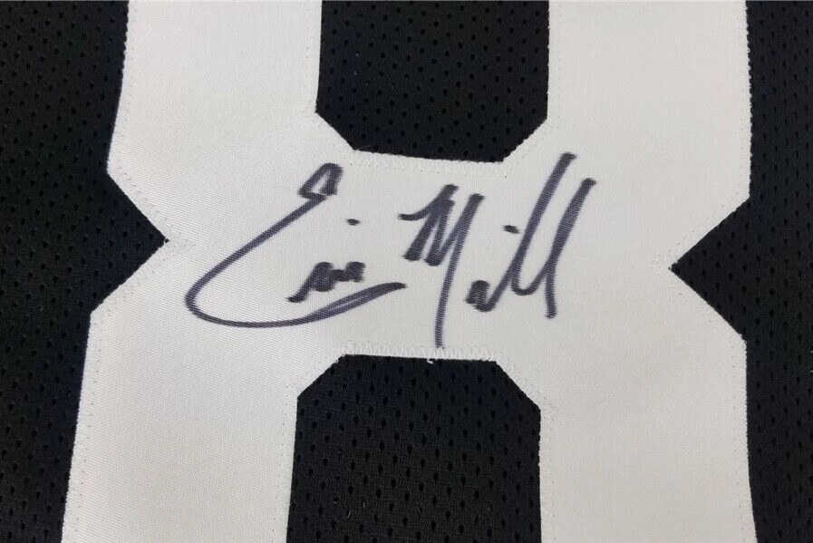 Ernie Mills Signed Pittsburgh Steelers Jersey (TSE COA) Wide Reciever 1991-1996