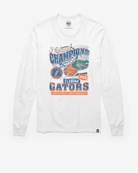 FLORIDA GATORS NCAA NATIONAL CHAMPIONS '47 FRANKLIN LONG SLEEVE TEE