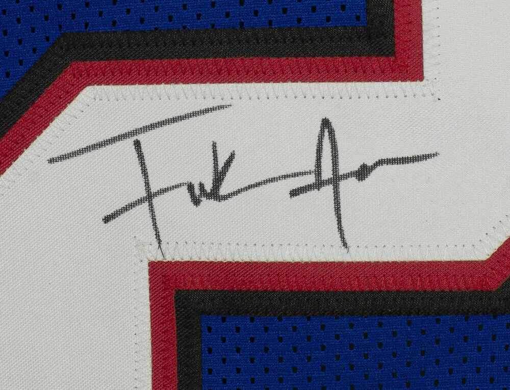 Frank Gore Signed Buffalo Bills Blue Jersey (JSA COA) 5Pro Bowl Running Back