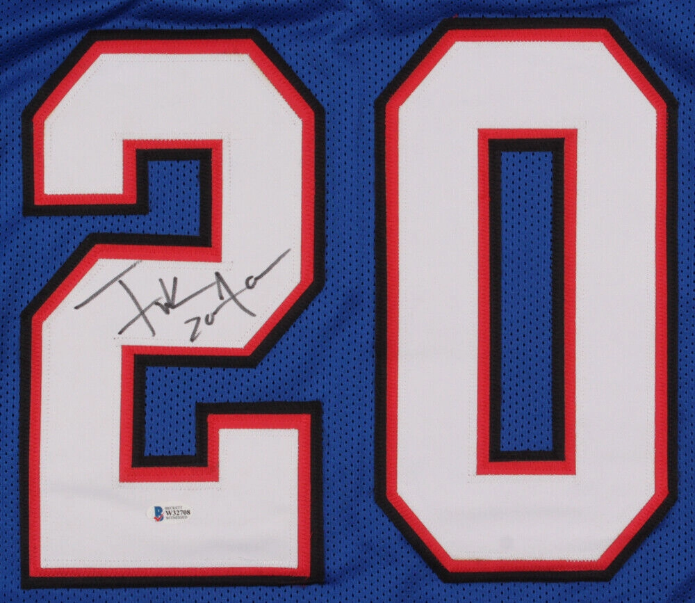 Frank Gore Signed Buffalo Bills Jersey (Beckett COA) 5Pro Bowl Running Back
