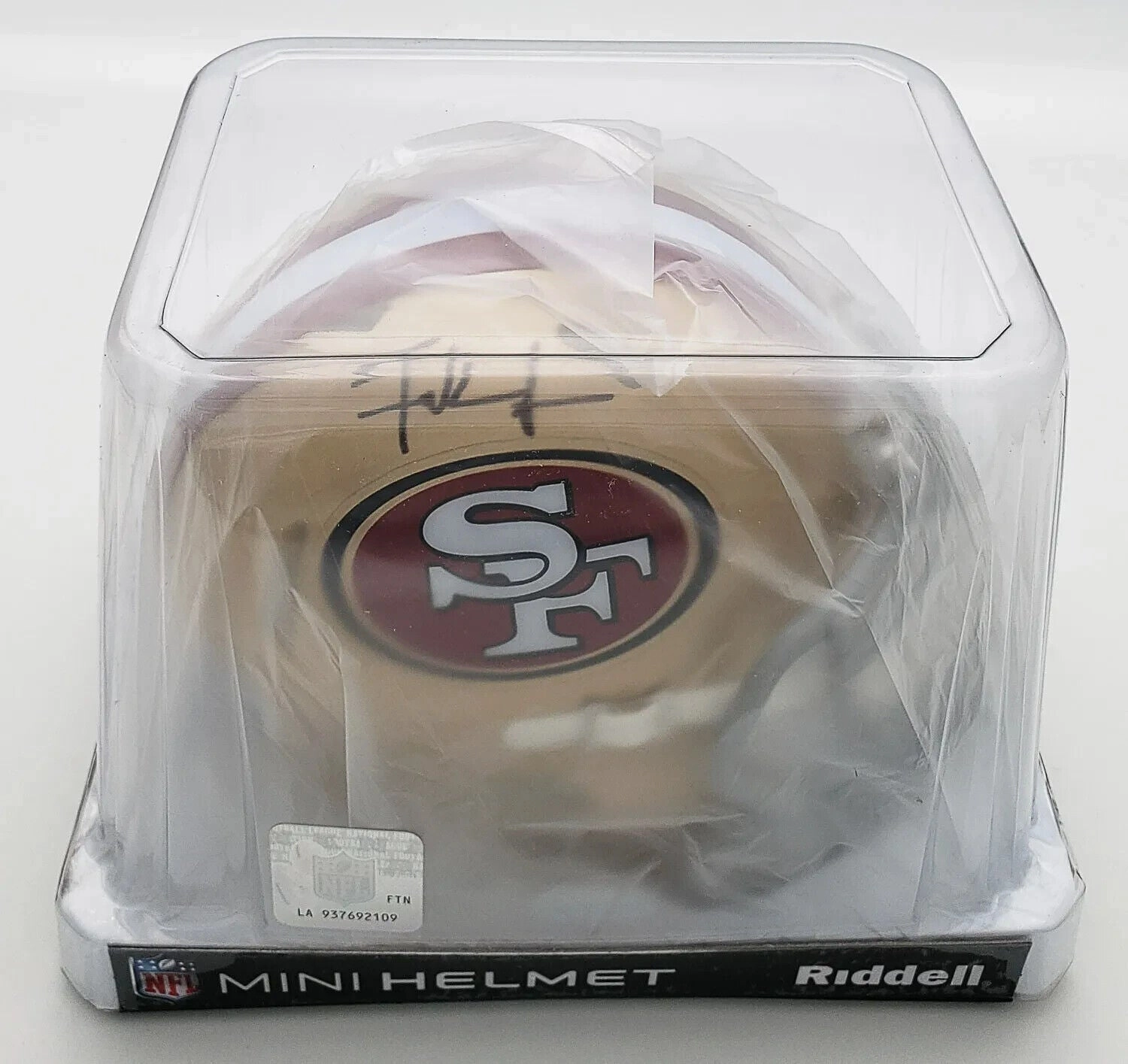 Frank Gore Signed San Francisco 49ers Speed Mini Helmet (Beckett) 5xPro Bowl R.B