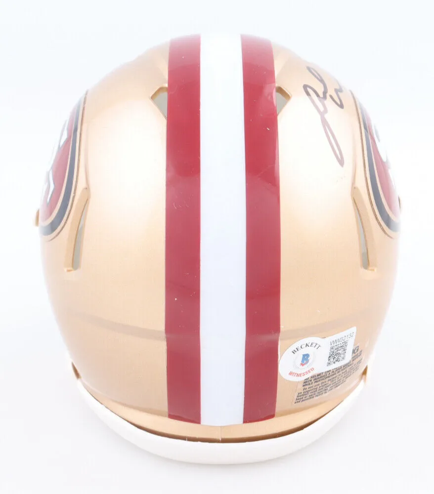 Fred Warner Signed San Francisco 49ers Mini Helmet (Beckett) 2020 Pro Bowl L.B.