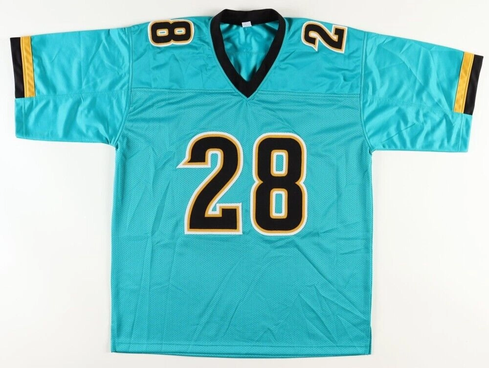 Fred Taylor Signed Jaguars Jersey (Beckett) Jacksonville All Pro R.B. 1998??008