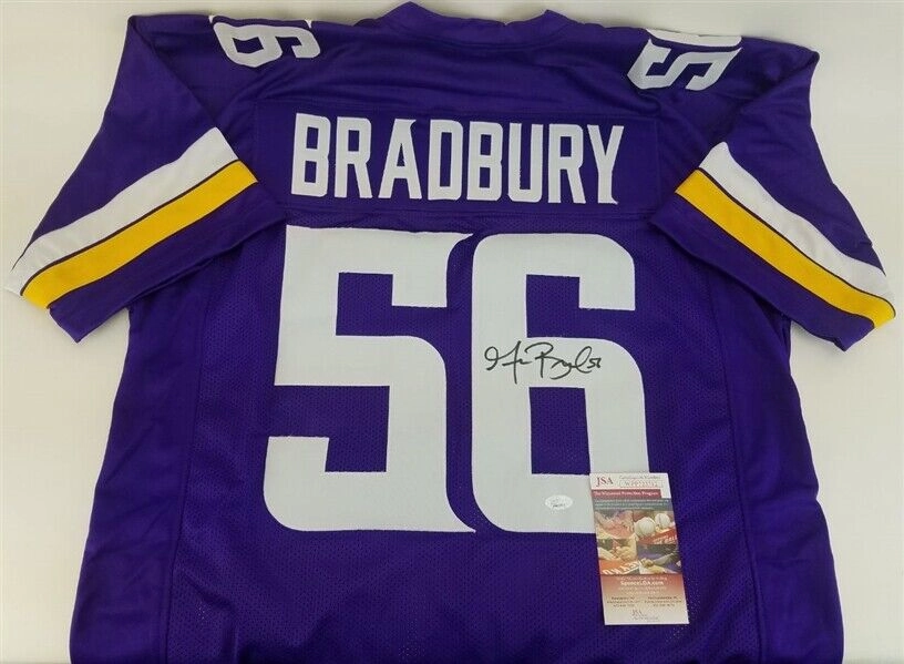 Garrett Bradbury Signed Minnesota Vikings Jersey (JSA COA) 2020 1st Round Pick