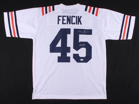 Gary Fencik Signed Chicago Bears Jersey Inscribed SBXX (JSA Holo) 2xPro Bowl DB