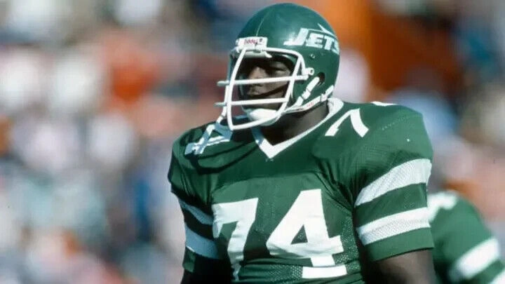 Gastineau Klecko Lyons & Salaam Signed New York Jets 'Sack Exchange Jersey / JSA