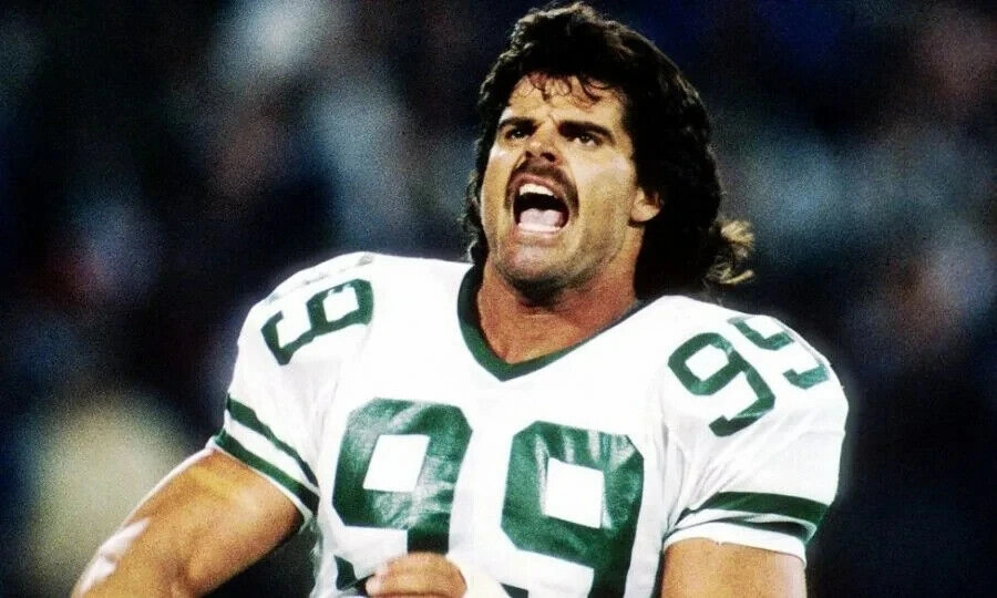 Gastineau, Klecko, Lyons & Salaam Signed New York Jets 'Sack Exchange Jersey JSA