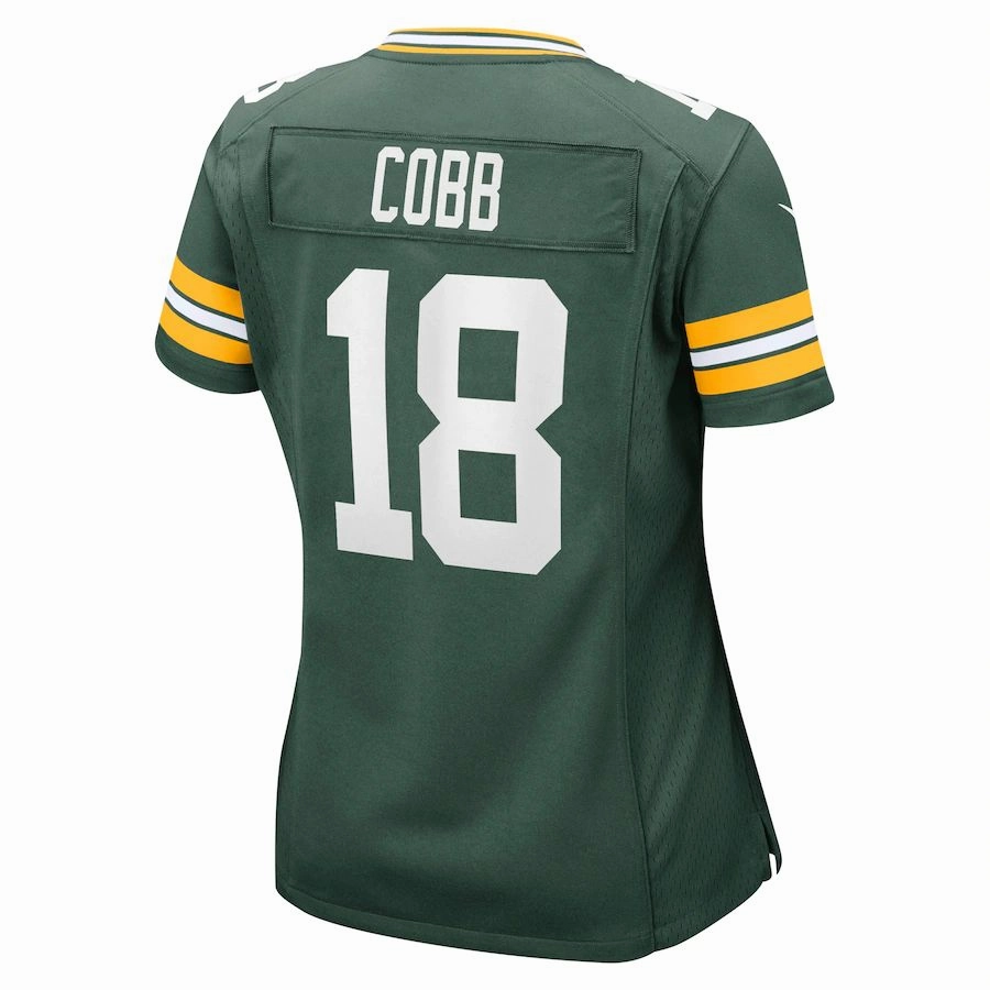 GB.Packers #18 Randall Cobb Green Game Player Jersey Stitched American Football Jerseys