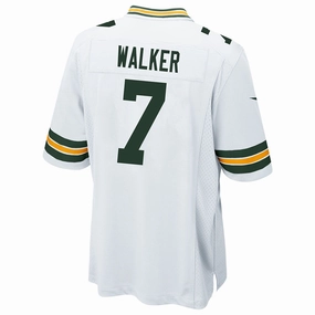 GB.Packers #7 Quay Walker White Game American Football Stitched Jerseys