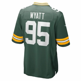 GB.Packers #95 Devonte Wyatt Green 2022 Draft First Round Pick Player Game Jersey Stitched American Football Jerseys