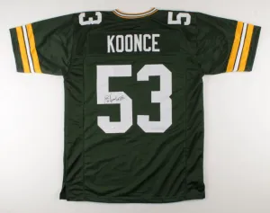 George Koonce Signed Green Bay Packers Jersey Inscribed SBXXXI Champs! (JSA COA)