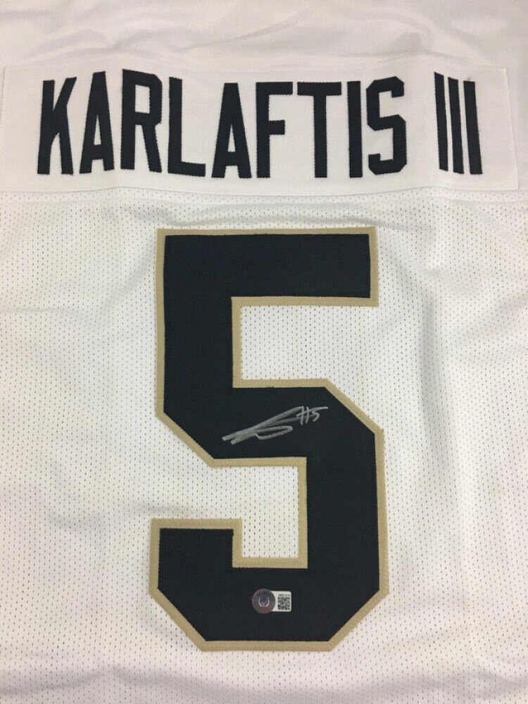 George Karlaftis Signed Purdue Boilermakers Jersey (Beckett) Jr. Defensive End