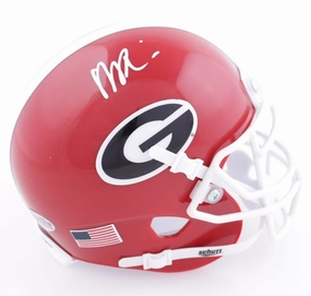 George Pickens Signed Georgia Bulldogs Mini Helmet (Beckett COA) Steelers W.R.