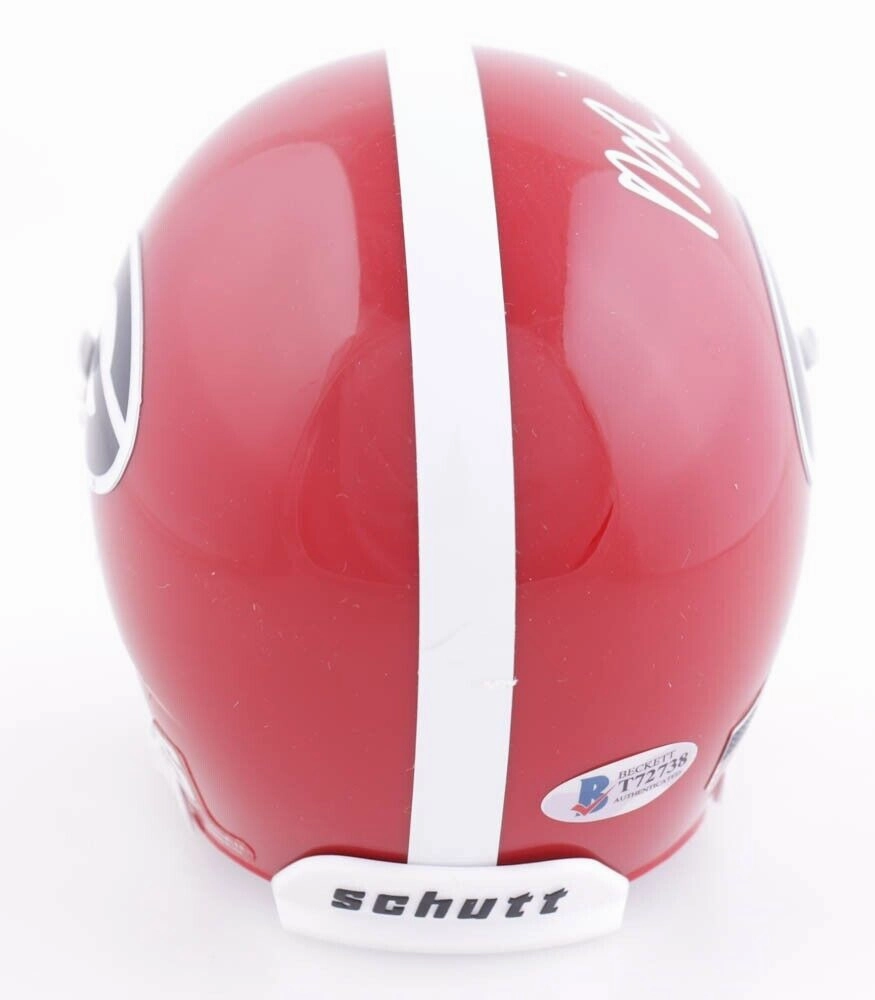George Pickens Signed Georgia Bulldogs Mini Helmet (Beckett COA) Steelers W.R.