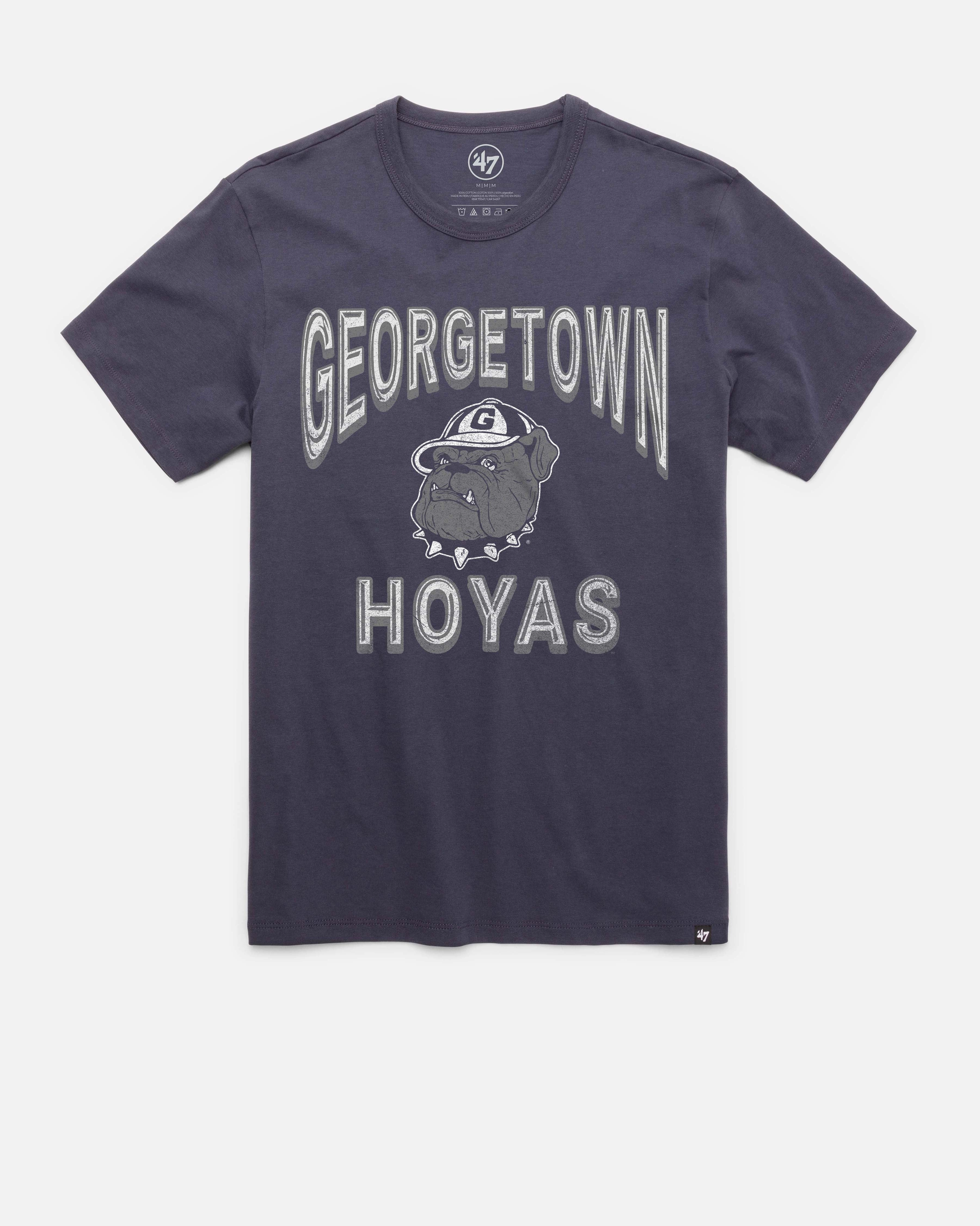 GEORGETOWN HOYAS VINTAGE FAN OUT '47 FRANKLIN TEE