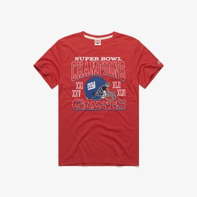 Giants 4 Time Super Bowl Champions
