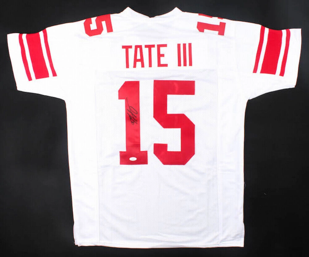 Golden Tate Signed New York Giants Jersey (JSA COA)  Notre Dame Wide Receiver