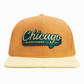 GORRA SNAPBACK NHL CHICAGO BLACKHAWKS BUTTER SUEDE