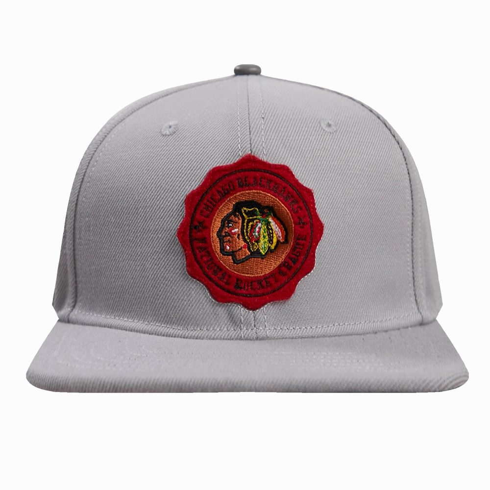 GORRA SNAPBACK NHL CHICAGO BLACKHAWKS CREST EMBLEM