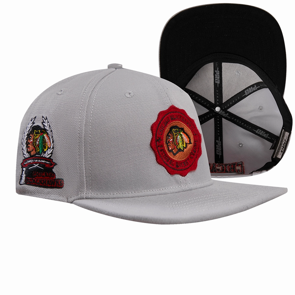 GORRA SNAPBACK NHL CHICAGO BLACKHAWKS CREST EMBLEM