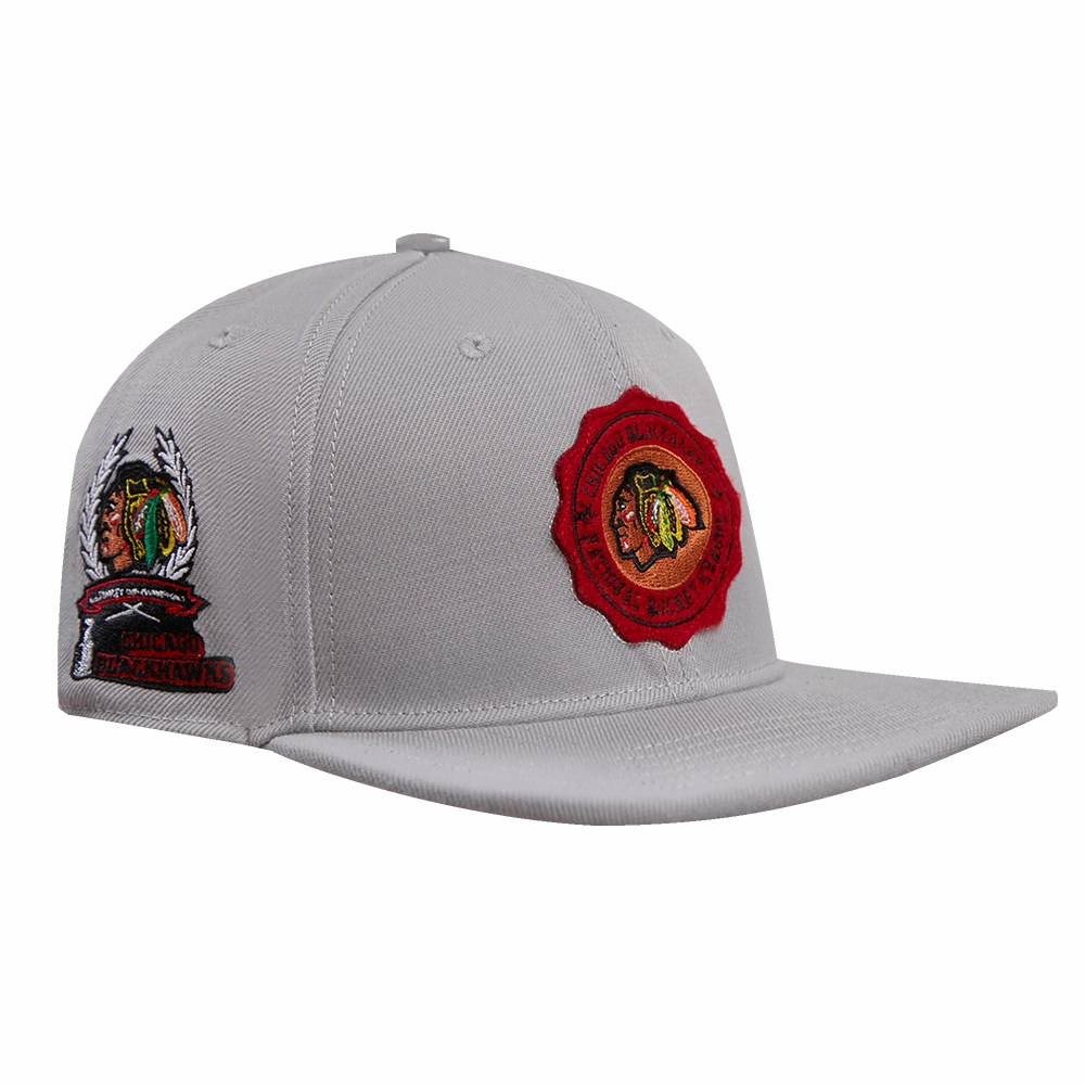 GORRA SNAPBACK NHL CHICAGO BLACKHAWKS CREST EMBLEM